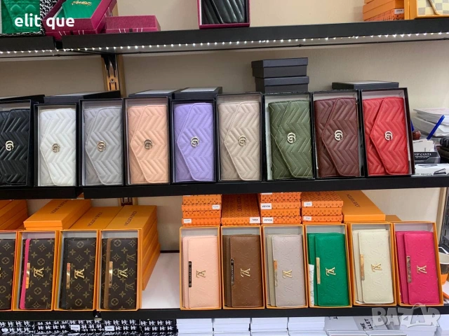 портмонета в кутия Louis Vuitton Karl legenfeld guess prada mcm Gucci Karl legenfeld , снимка 5 - Портфейли, портмонета - 55237169