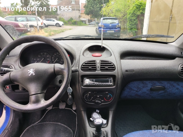 Пежо 206 1.1 бензин, снимка 10 - Автомобили и джипове - 54412569
