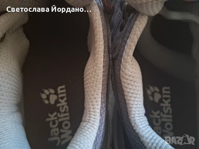 Jack Wolfskin - Дамски туристически обувки, Refugio Texapore Low, водоустойчиви, дишащи, тъмносиньо/, снимка 3 - Други - 55212068