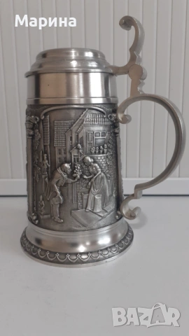 Халба от калай 500 мл,  Antik*Vintage #142