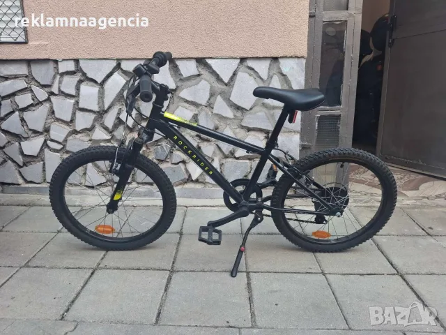 Детски планински велосипед rockrider explore 500, 20 инча, за 6 – 9 год., черен, снимка 2 - Велосипеди - 55458779
