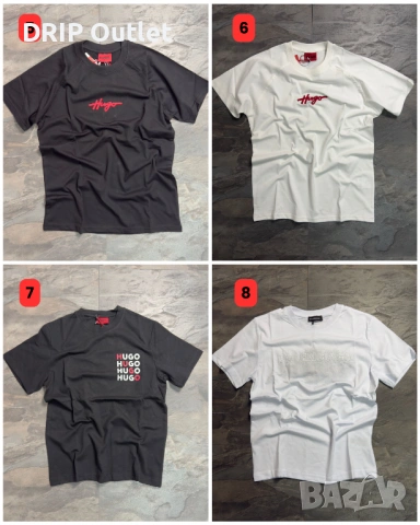 !НОВИ 40 МОДЕЛА! Мъжки Летни Тениски |DI*R|LV|STONE ISLAND|BALENCIAGA, снимка 2 - Тениски - 54567915