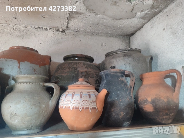 Глинени съдове , снимка 2 - Декорация за дома - 55071488