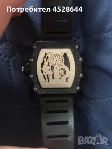 Продавам Richard Mille RM 21-01 Tourbillon Aerodyne skeleton watch in a rose gold and black carbon T, снимка 2 - Мъжки - 54396631