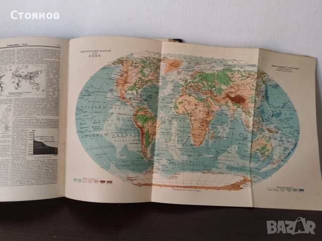 Немска Енциклопедия Meyers Kleines Lexikon. 1931г., снимка 11 - Енциклопедии, справочници - 54618159