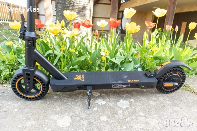 Електрическа тротинетка  Kugoo S1 MAX 40 км пробег 31 км макс скорост БАРТЕР, снимка 14 - Скейтборд, ховърборд, уейвборд - 54413770