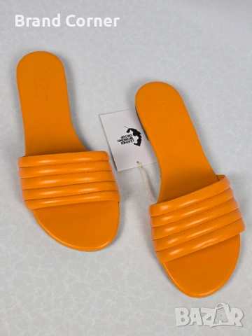 Нови дамски кожени чехли LeGer - 38, снимка 2 - Чехли - 54329731