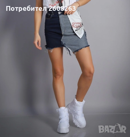 Дънкова пола Pause Jeans