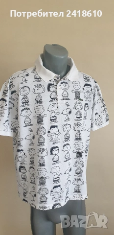 Lacoste X Peanuts Unisex Limited Pique Cotton Classic Fit  Size 4 - M НОВО! ОРИГИНАЛ! Мъжка Тениска!, снимка 14 - Тениски - 55137711