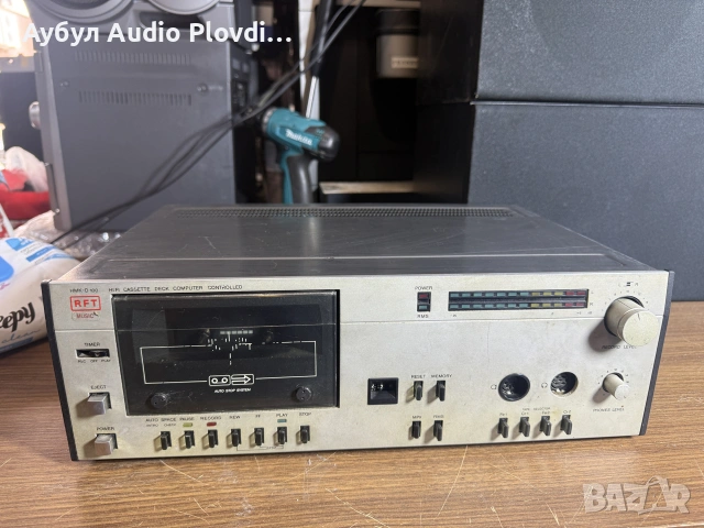 RFT Stereokassetten- deck HMK-D 100  Made in DDR Germany , снимка 4 - Декове - 55156604