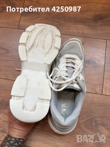 Дамски маратонки ZARA, снимка 4 - Маратонки - 55352694