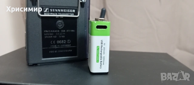 Безжична система Sennheiser , снимка 3 - Микрофони - 54833159