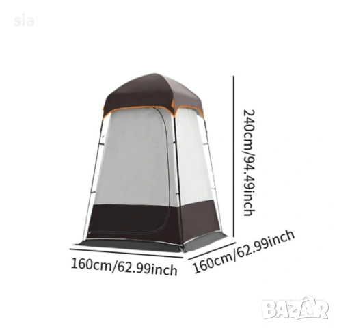 Душ палатка 160/160/240, снимка 3 - Палатки - 54051920