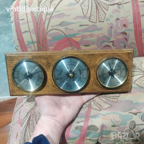 Аналогова метеорологична станция от масивен дъб