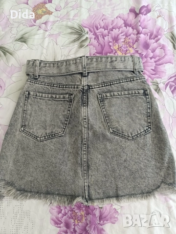 дамска дънкова пола, снимка 2 - Поли - 55047441