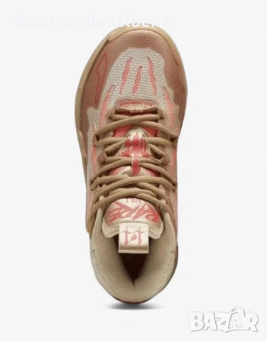 🔥 Унисекс баскетболни маратонки PUMA x LaMelo Ball MB.03 Beige/Gold, снимка 5 - Маратонки - 54484759