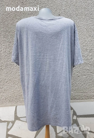 4XL  Сива  блуза Jms  , снимка 6 - Туники - 55269837