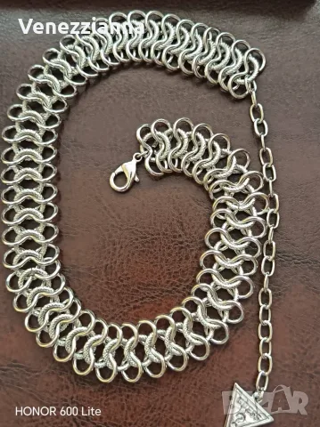 GUESS НОВ комплект Колие и гривна , снимка 7 - Колиета, медальони, синджири - 55691327