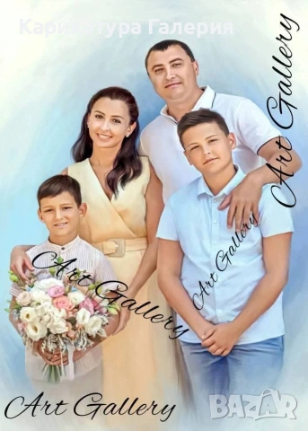 Карикатура 🎁Портрет 🌸 Подарък💥 Имен ден 💯 Юбилей 🌟 Рожден Ден ❣️, снимка 9 - Други услуги - 54961020