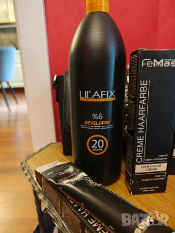 FeMas лот бой за коса и оксидант, снимка 6 - Продукти за коса - 54754530