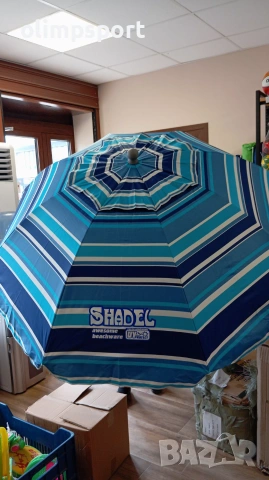 Плажен Чадър SHADEL 200 висок клас плажни чадъри с допълнителни екстри код 221511а  , снимка 9 - Градински мебели, декорация  - 50722292