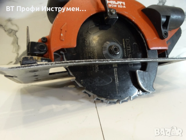 Hilti SCW 22 A - Акумулаторен циркуляр, снимка 6 - Триони и циркуляри - 54378465