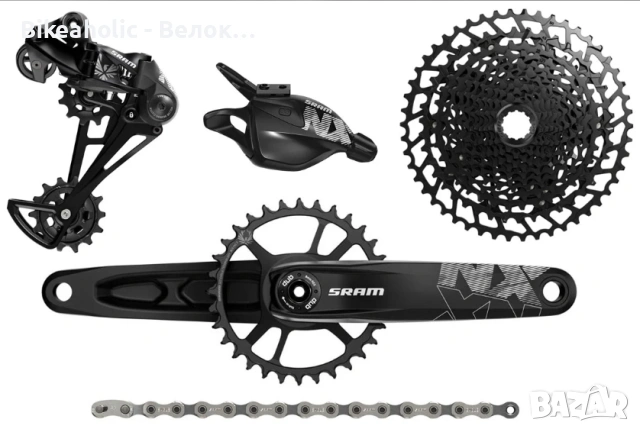 Групсет SRAM NX Eagle 1x12-speed 175mm 32T Boost, снимка 2 - Части за велосипеди - 54795847