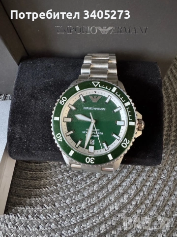 Часовник EMPORIO ARMANI SEA EXPLORER AR60080, снимка 2 - Мъжки - 54082005