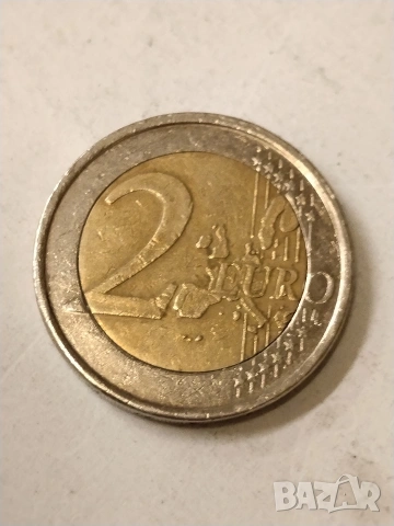 Монета от 2 евро , снимка 2 - Нумизматика и бонистика - 54342064