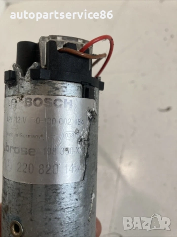 Мотор за предна лява седалка за Mercedes S500, W220 (1998-2005) 0130002484, 2208201442 , снимка 3 - Части - 54054591