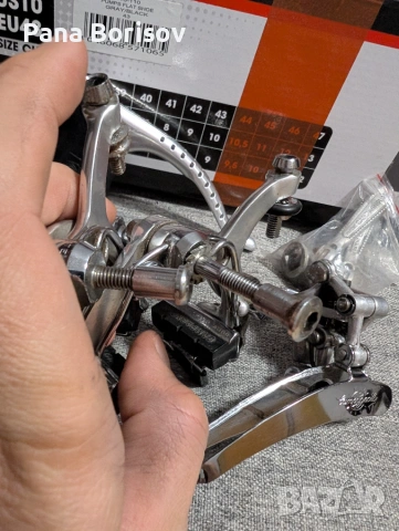 Ретро Шосеен Монтаж Campagnolo Super Record 70те/80те, снимка 12 - Части за велосипеди - 55258152