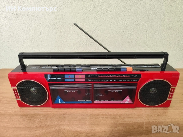Продавам радиокасетофон International AK-21, снимка 2 - Радиокасетофони, транзистори - 54157049