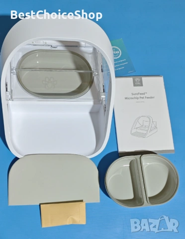 Автоматична хранилка с микрочип SureFeed / Microchip Pet Feeder., снимка 2 - За котки - 54903576