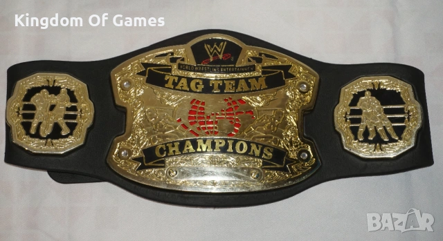 Кеч Колани Jacks Pacific Wrestling Belts WWE Tag Team Champions/WWE Hardcore Championship, снимка 10 - Колекции - 54275115