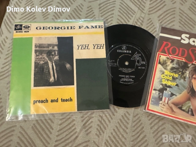Rod Stewart, George Fame, сингли 7” , снимка 3 - Грамофонни плочи - 54802594