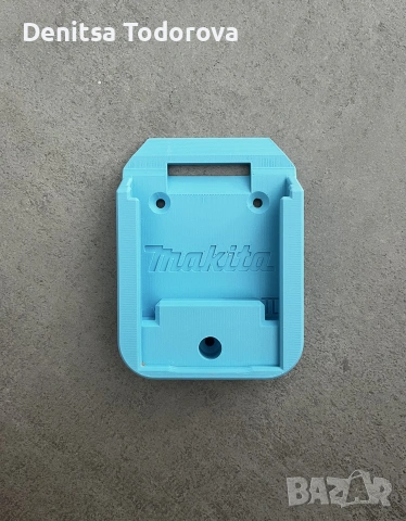 Поставка за батерии Makita 18V | Стенен държач | Органайзер за работилница