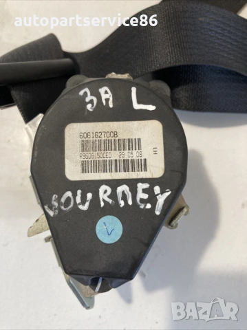 Заден ляв предпазен колан за Dodge Journey 2.0 CRD (2010) 608162700B, снимка 2 - Части - 54848533