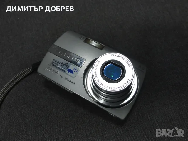 ЦИФРОВ ФОТОАПАРАТ OLYMPUS MJU 810 STYLUS 8.0MP CCD DIGITAL CAMERA Y2K DIGICAM, снимка 5 - Фотоапарати - 55334412