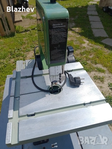 Малък настолен банцинг Rexon BS 10R, снимка 6 - Диамантени и режещи инструменти - 54278514