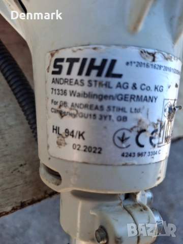 Бензинов комби Stihl HL 94 K с приставка трион, снимка 6 - Градинска техника - 54918099