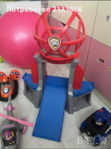 Paw Patrol кученца с коли, снимка 5 - Коли, камиони, мотори, писти - 54889631