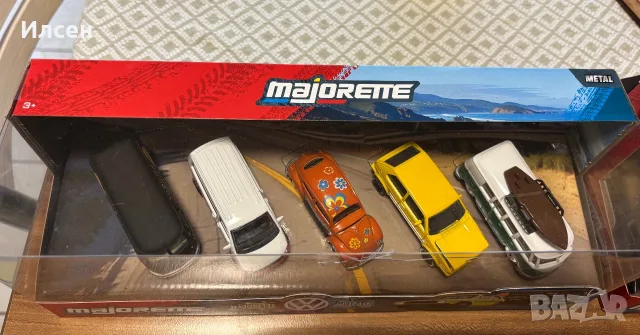🚗 Комплект 5 броя колички Majorette – само за 16 €!  🎉 Супер предложение за фенове!