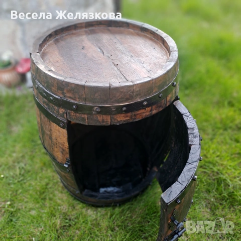 Барче от автентична бъчва , снимка 3 - Шкафове - 54411527