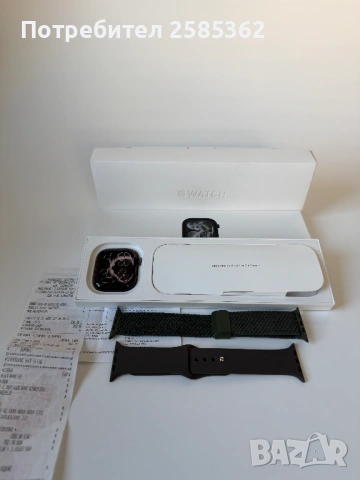 Apple Watch 11 46mm Jet Black |100% Батерия| Гаранционен