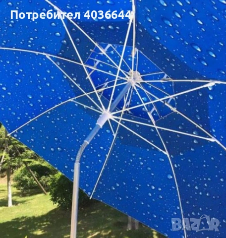 Плажен чадър 180 см – Перфектната сянка за горещите дни NS3941 UV защита топ качество, снимка 3 - Други стоки за дома - 55139896