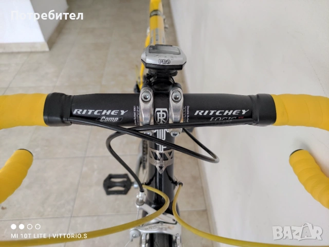 Шосеен велосипед Wheeler Roadracing 7100 размер 54 3x9 Shimano Ultegra , снимка 7 - Велосипеди - 54183987