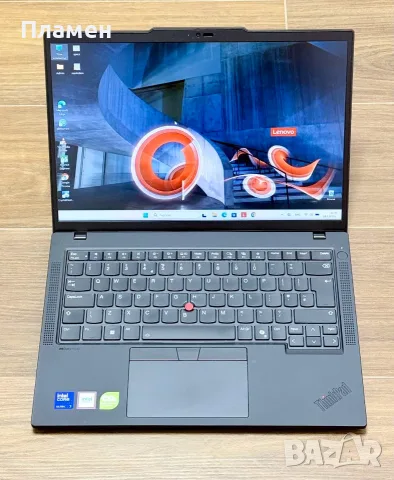 Core Ultra 7 155U / Lenovo ThinkPad T14 Gen 5 / 16GB DDR5 / 512GB SSD / 14″ FHD+ / Гаранция - 12м., снимка 4 - Лаптопи за работа - 55336881