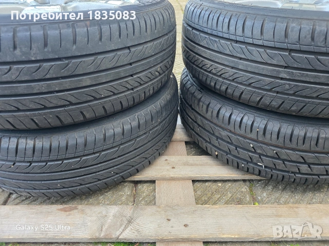 Лети джанти 15ки 4х100 Suzuki + летни гуми 185/60/15, снимка 10 - Гуми и джанти - 54421183
