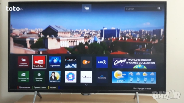 PHILIPS 43 инча 4K Ultra HD Smart , снимка 4 - Телевизори - 54855511