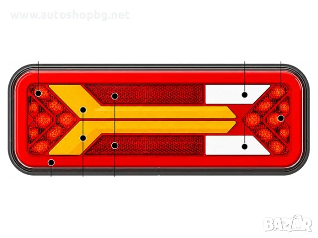 LED диоден стоп 12/24V, снимка 2 - Аксесоари и консумативи - 55682508
